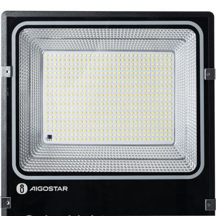 Aigostar - LED ηλιακός προβολέας LED/200W/3,2V 3600mAh 3000K/4000K/6500K IP66 + τηλεχειριστήριο
