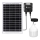 Aigostar - LED ηλιακός πολυέλαιος με αισθητήρα LED/70W/12V 6000 mAh 6500K IP65 διάμ. 12 cm + τηλεχειριστήριο