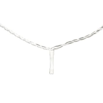 Aigostar - LED σειρά εξωτερικού χώρου 100xLED/8 λειτουργίες 13m IP44 ψυχρό λευκό