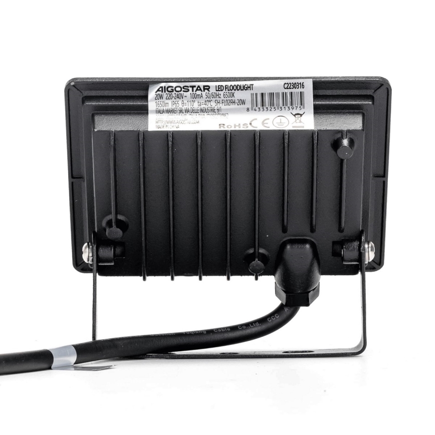 Aigostar - LED Προβολέας LED/20W/230V 6500K IP65