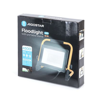 Aigostar - LED Προβολέας με βάση LED/50W/230V 6500K IP65