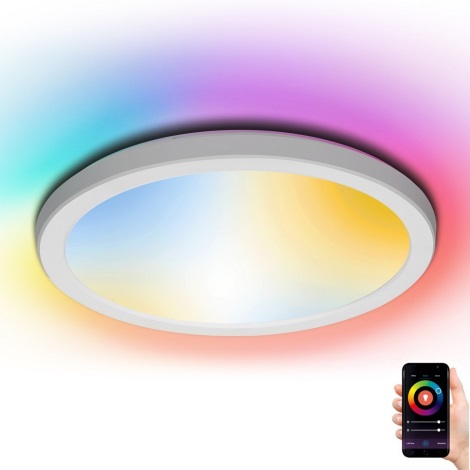Aigostar - LED RGB+CCT Φωτιστικό οροφής LED/25W/230V 2700-6500K Wi-Fi