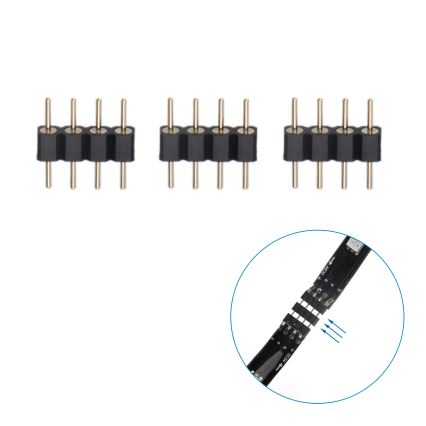 Aigostar - LED RGB Smart Dimmable ταινία 4x0,5m LED/4,5W/5V Wi-Fi + τηλεχειριστήριο