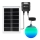 Aigostar - LED RGB Dimming ηλιακό κρεμαστό φωτιστικό οροφής MESH LED/20W/3,7V 4000 mAh 2700K-6500K IP65 διάμετρος 15 cm