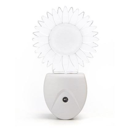 Aigostar - LED RGB Φωτάκι νυκτός με αισθητήρα LED/0,5W/230V ήλιος
