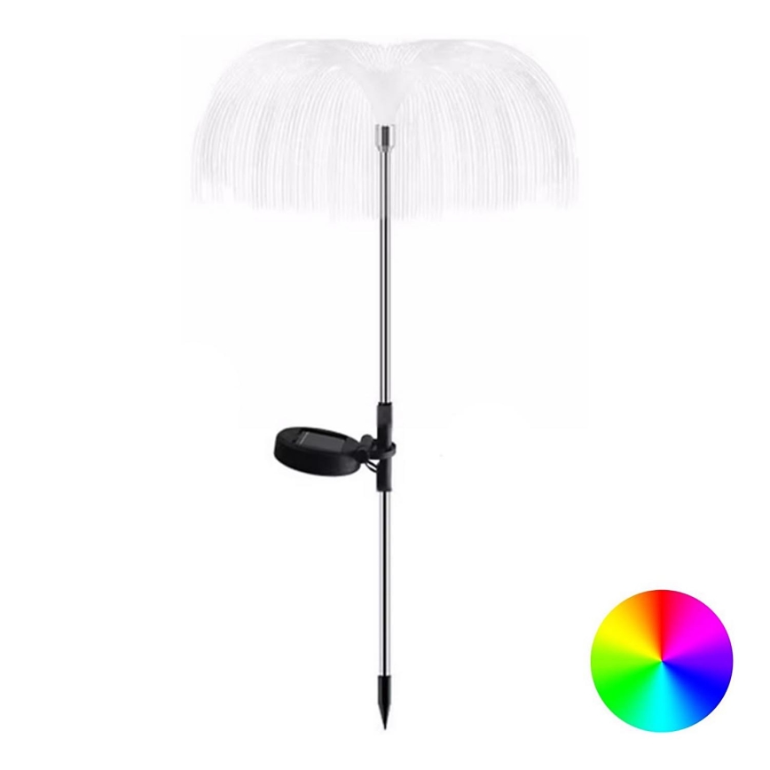 Aigostar - LED RGB Ηλιακό διακοσμητικό φωτιστικό LED/0,03W/1,2V 300 mAh 70cm IP44