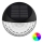 Aigostar - LED RGB Ηλιακό φωτιστικό τοίχου LED/2W/1,2V 300 mAh μαύρο IP44