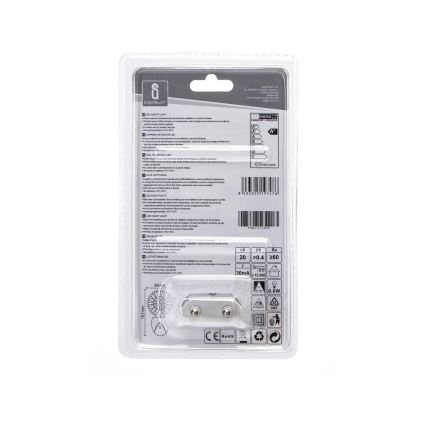 Aigostar - LED RGB νυχτερινό φως με αισθητήρα LED/0,5W/230V ήλιος