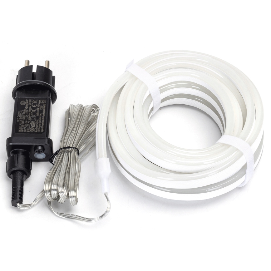 Aigostar - LED RGBICW Έξυπνη υπαίθρια χριστουγεννιάτικη γιρλάντα MESH 150xLED 5m IP44 + τηλεχειριστήριο