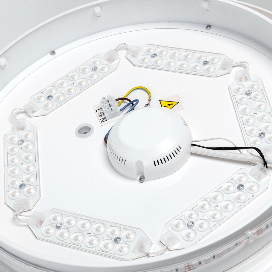 Aigostar - LED RGBW Dimmable φωτιστικό μπάνιου LED/39W/230V 50 cm Wi-Fi IP44