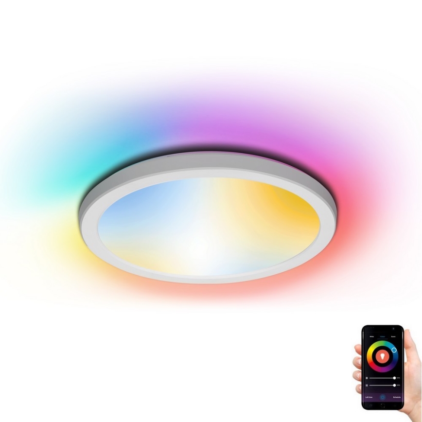 Aigostar - LED RGBW Dimmable φωτιστικό οροφής LED/19W/230V 2700-6500K Wi-Fi