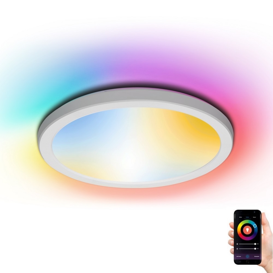 Aigostar - LED RGBW Dimmable φωτιστικό οροφής LED/22W/230V 2700-6500K Wi-Fi