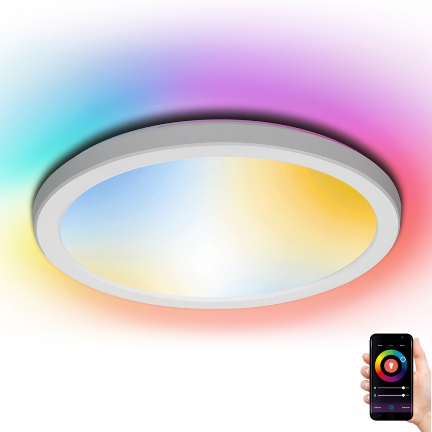 Aigostar - LED RGBW Dimmable φωτιστικό οροφής LED/25W/230V 2700-6500K Wi-Fi
