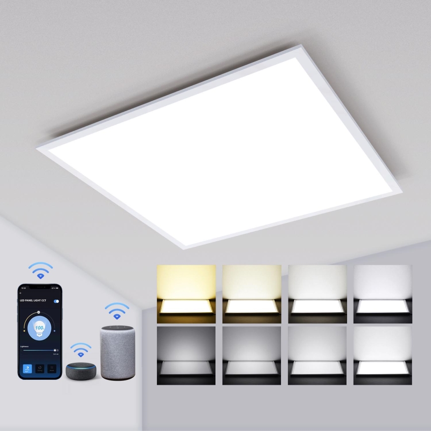Aigostar - LED RGBW Dimmable χωνευτό πάνελ MESH LED/36W/230V 60x60 cm