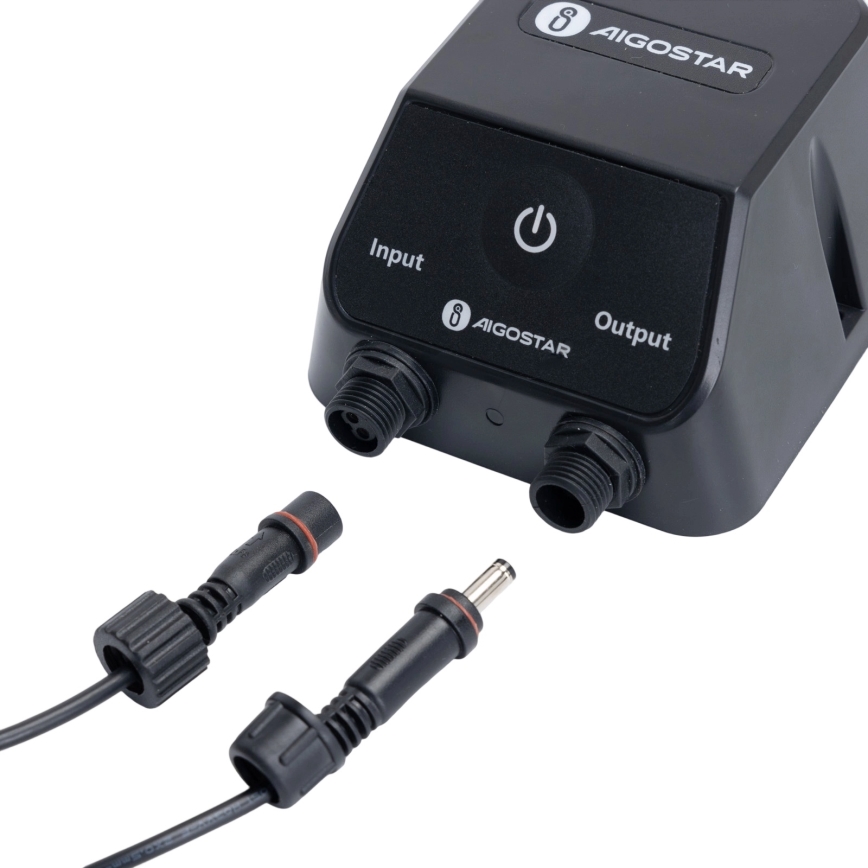 Aigostar - LED RGBW Dimming ηλιακό κρεμαστό φωτιστικό οροφής MESH LED/35W/3,7V 8000 mAh 2700K-6500K IP65 διάμετρος 50 cm