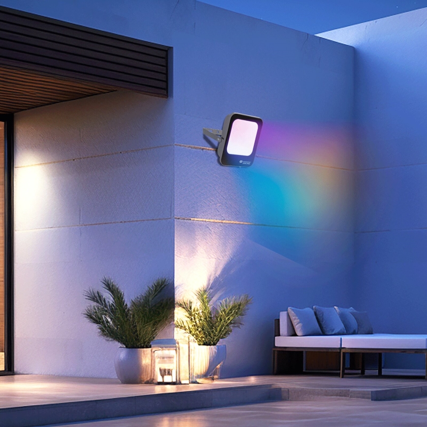 Aigostar - LED RGBW Dimming προβολέας MESH Smart LED/20W/230V 6500K IP65 + τηλεχειριστήριο