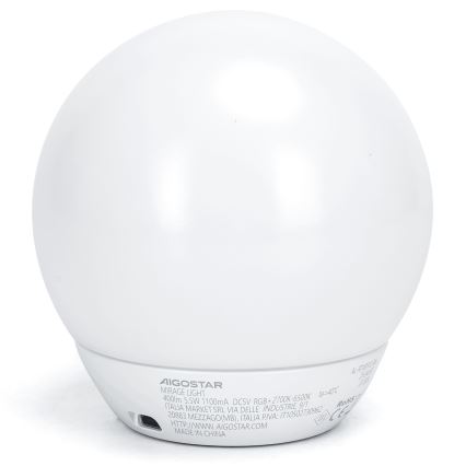 Aigostar - LED RGBW ρυθμιζόμενη επιτραπέζια λάμπα LED/5,5W/5V Wi-Fi + τηλεχειριστήριο