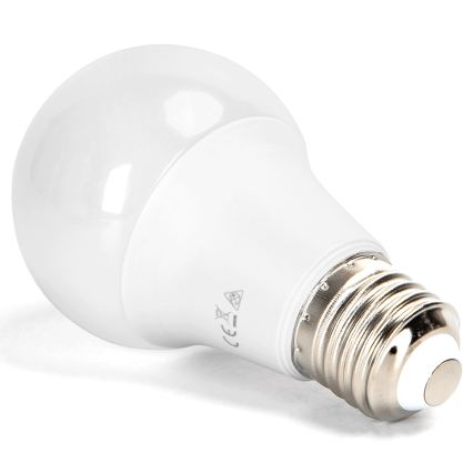 Aigostar - LED RGBW ρυθμιζόμενη λάμπα A60 E27/8W/230V 3000K + τηλεχειριστήριο