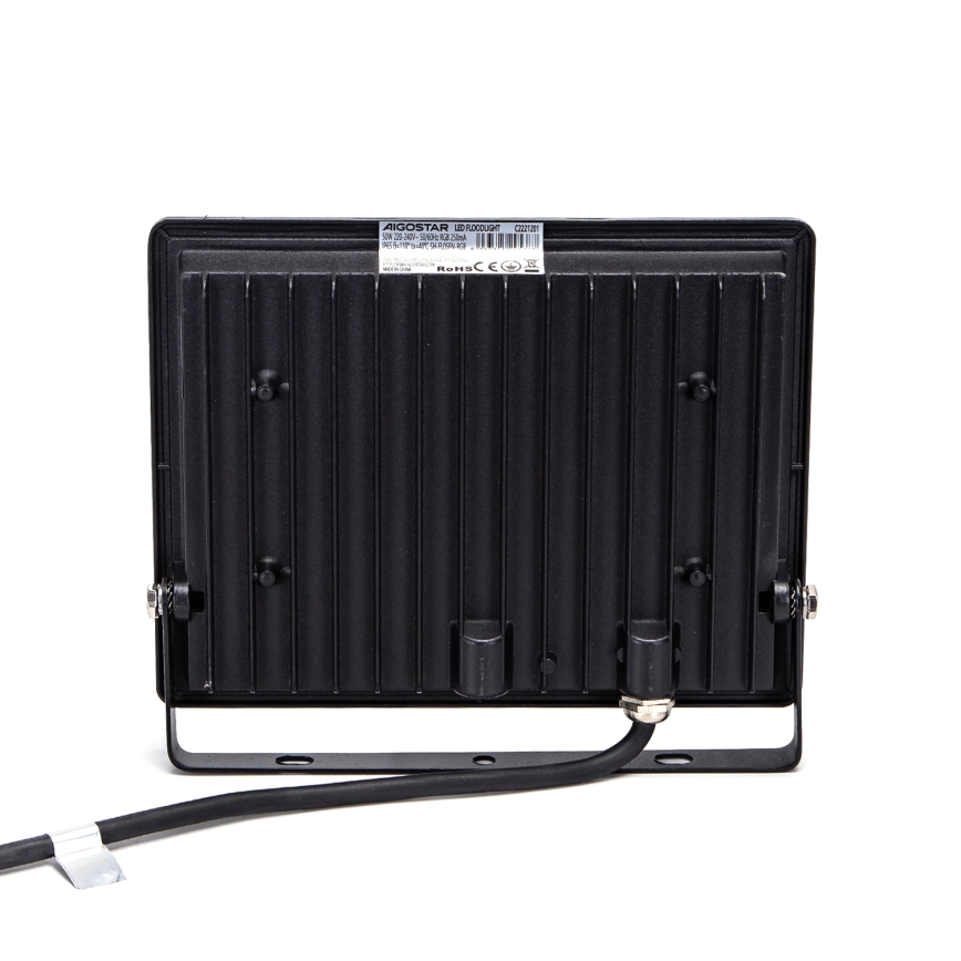 Aigostar - LED RGBW Ρυθμιζόμενος προβολέας LED/50W/230V IP65 + τηλεχειριστήριο