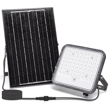 Aigostar - LED RGBW Ηλιακός προβολέας Dimmable LED/100W/3,4V IP66 + τηλεχειριστήριο
