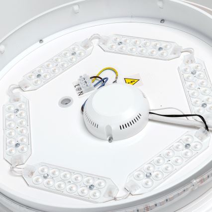 Aigostar - LED RGBW Dimmable φωτιστικό μπάνιου LED/27W/230V 40 cm Wi-Fi IP44