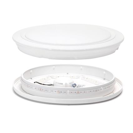 Aigostar - LED RGBW Dimmable φωτιστικό μπάνιου LED/27W/230V 40 cm Wi-Fi IP44
