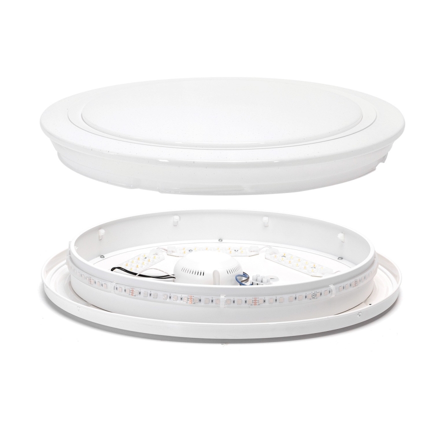 Aigostar - LED RGBW Dimmable φωτιστικό μπάνιου LED/27W/230V 40 cm Wi-Fi IP44