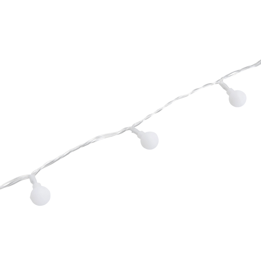Aigostar - LED εξωτερική διακοσμητική γιρλάντα 50xLED/8 λειτουργίες 5 m IP44 πολύχρωμη