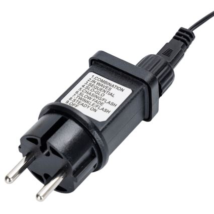 Aigostar - LED χριστουγεννιάτικο δέντρο εξωτερικού χώρου 245xLED/8 λειτουργίες 2,1 m IP44 πολύχρωμο