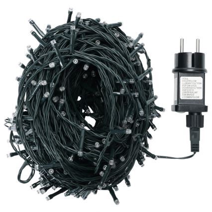 Aigostar - Γιρλάντα LED εξωτερικού χώρου για τα Χριστούγεννα, 300 LED, 30 m, IP44, πολύχρωμη