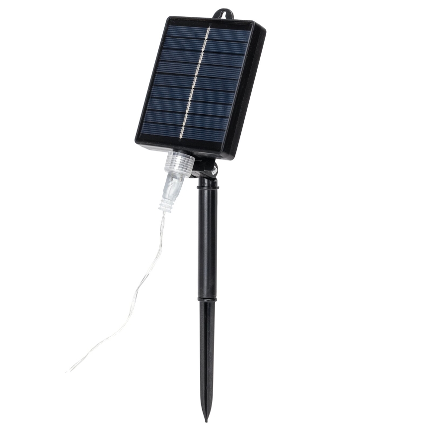 Aigostar - LED Solar Χριστουγεννιάτικα λαμπάκια 384xLED/13m IP65 ψυχρό λευκό