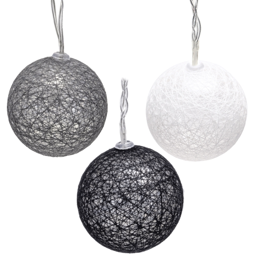 Aigostar - LED γιρλάντα 10xLED/3xAA 2m θερμό λευκό