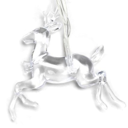 Aigostar - LED γιρλάντα 20xLED/3xAA 3,3m τάρανδοι