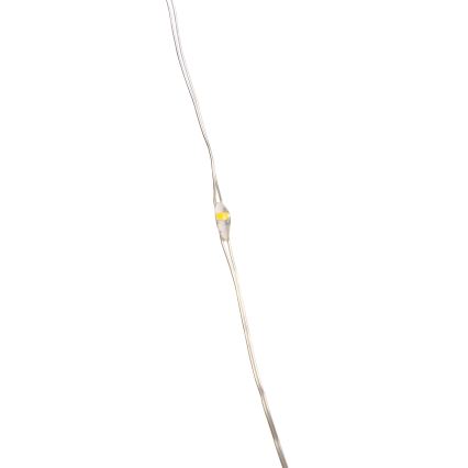 Aigostar - LED Εξωτερική γιρλάντα 50xLED/8 λειτουργίες 3xAA 5,3 m θερμό λευκό