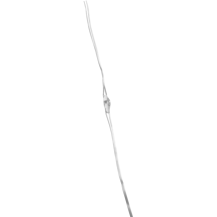 Aigostar - LED γιρλάντα εξωτερικού χώρου 50xLED/3xAA IP44 5,3 m ψυχρό λευκό