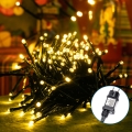 Aigostar - LED γιρλάντα για εξωτερικούς χώρους 600xLED/8 λειτουργίες 18m IP44 θερμό λευκό