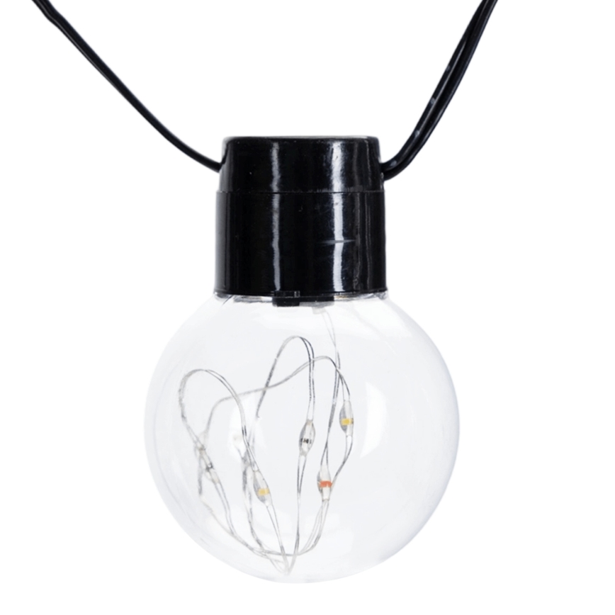 Aigostar - LED Εξωτερική διακοσμητική γιρλάντα 160 LED 10m IP44 θερμό λευκό