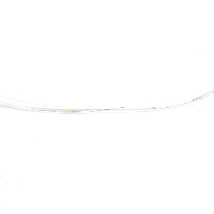 Aigostar - LED χριστουγεννιάτικη γιρλάντα εξωτερικού χώρου 150xLED/8 λειτουργίες 3xAA 15,3m IP44 πολύχρωμη
