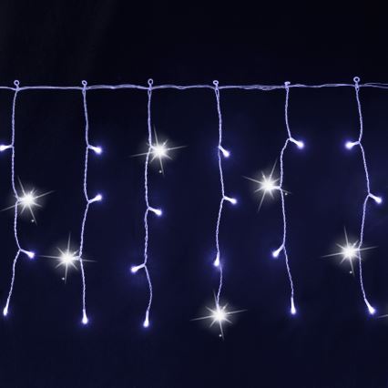 Aigostar - LED εξωτερικά χριστουγεννιάτικα φωτάκια 200xLED 8x0,4m IP44 ψυχρό λευκό