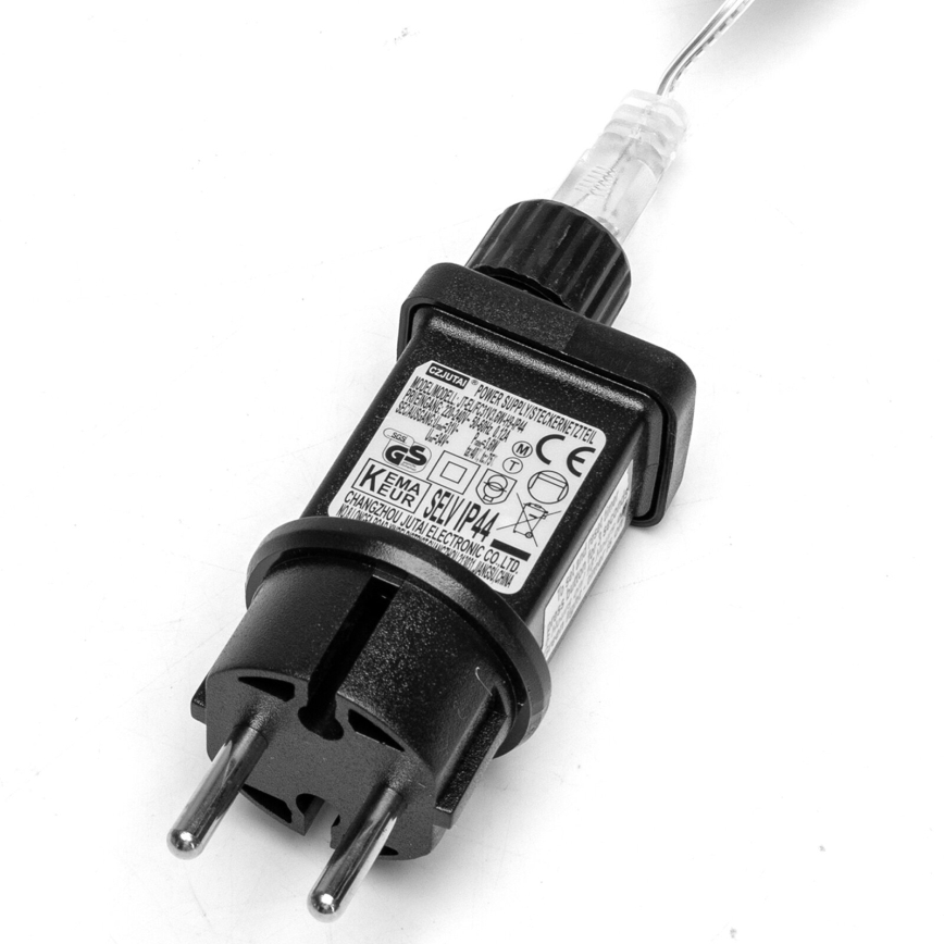 Aigostar - LED Εξωτερική γιρλάντα 50xLED/8 λειτουργίες 8m IP44 ζεστό λευκό