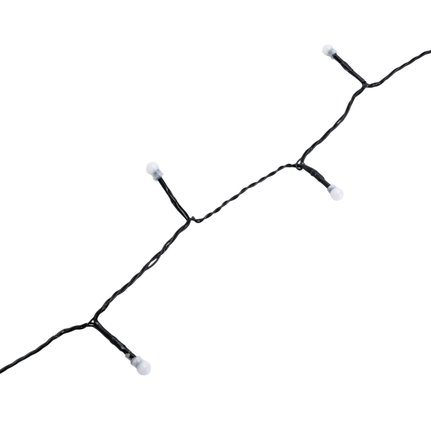 Aigostar - LED Εξωτερική διακοσμητική γιρλάντα 100xLED/8 λειτουργίες 10 m IP44 θερμό λευκό
