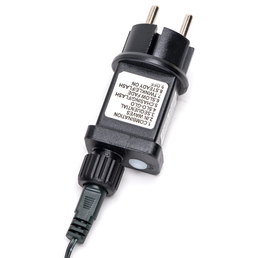 Aigostar - LED εξωτερική διακοσμητική γιρλάντα 20xLED/13m IP44 ψυχρό λευκό