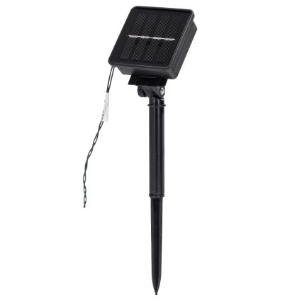 Aigostar - LED ηλιακή χριστουγεννιάτικη γιρλάντα 100xLED/8 λειτουργίες 8x0,4m IP65 πολύχρωμη 1200 mAh
