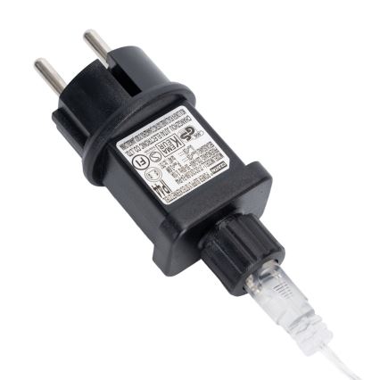 Aigostar - LED Εξωτερική Χριστουγεννιάτικη Γιρλάντα 200xLED 8x0,6m IP44 θερμό λευκό