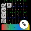 Aigostar - LED Εξωτερική χριστουγεννιάτικη γιρλάντα 234xLED/8 λειτουργίες 1,2x1,8 m IP44 πολυχρωματικό