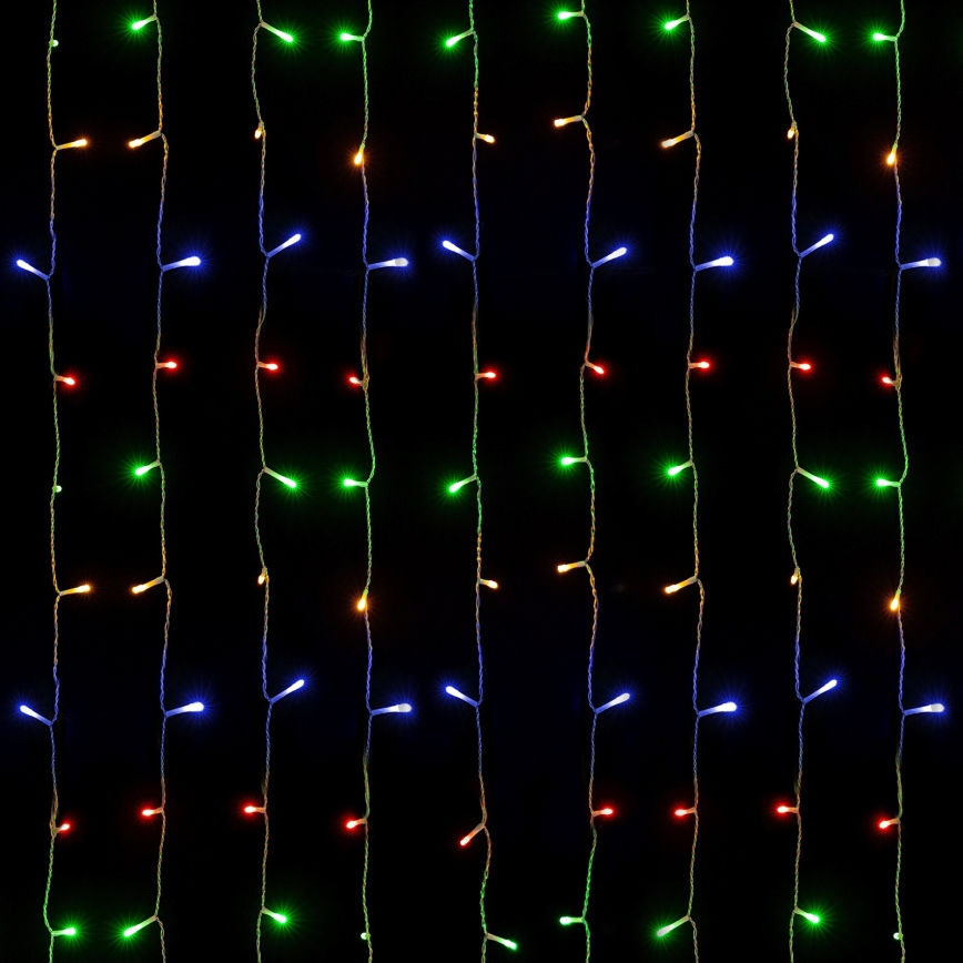 Aigostar - LED Εξωτερική χριστουγεννιάτικη γιρλάντα 234xLED/8 λειτουργίες 1,2x1,8 m IP44 πολυχρωματικό