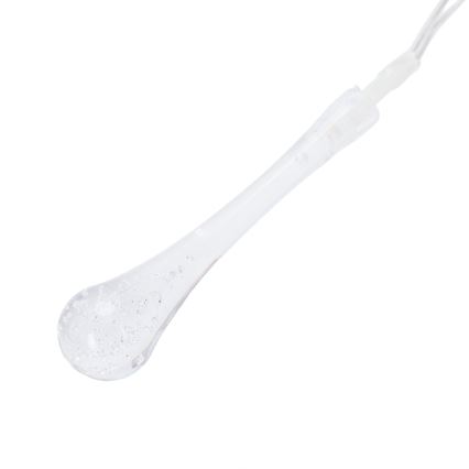 Aigostar - LED εξωτερική γιρλάντα 25xLED/8 λειτουργίες 3xAA 2,5 m IP44 θερμό λευκό σταγόνες