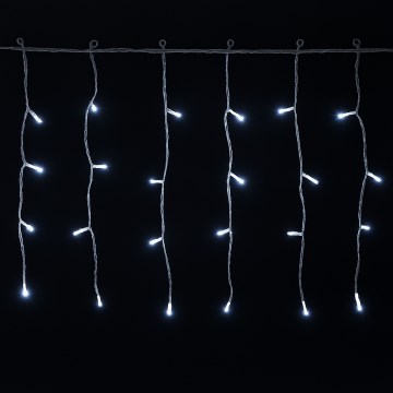 Aigostar - LED εξωτερική χριστουγεννιάτικη γιρλάντα 300xLED/6W/230V/8 λειτουργίες 15x0,4m IP44 ψυχρό λευκό