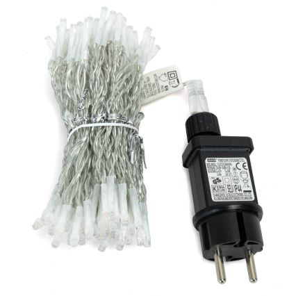 Aigostar - LED χριστουγεννιάτικη γιρλάντα εξωτερικού χώρου 300xLED/8 λειτουργίες 3x1m IP44 θερμό λευκό + τηλεχειριστήριο