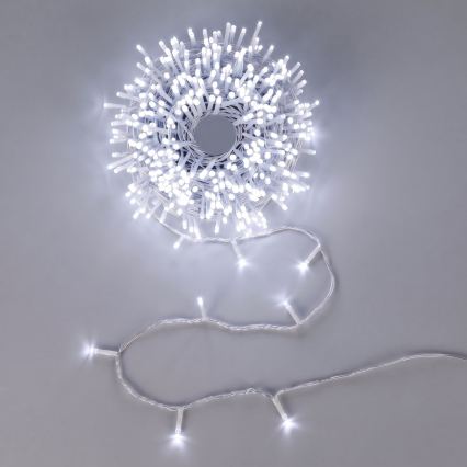 Aigostar - LED Εξωτερική χριστουγεννιάτικη γιρλάντα 50xLED 5,3m IP44 ψυχρό λευκό